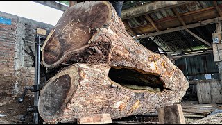 London Sawmill Reveals Super Trembesi Wood ‼️ Here’s What It Really Looks Like
