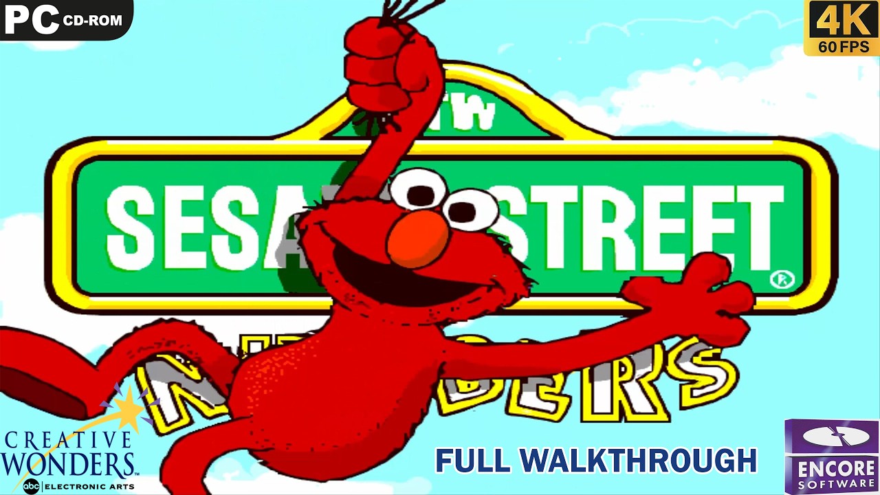 Sesame Street: Numbers (1997) [PC] - Full Walkthrough (4K 60fps) - No ...