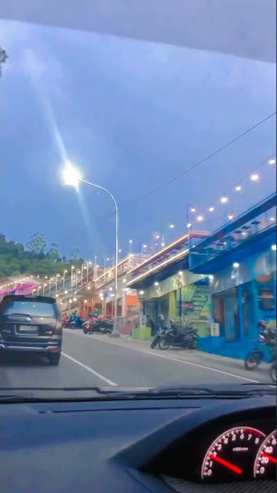 story wa || suasana malam hari di tawangmangu