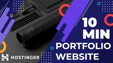 How to Make A Portfolio Website With Hostinger Website Builder