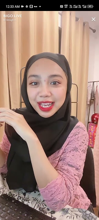 BIGOLIVE HOT 🔥 AWEK MELAYU TUDUNG COMEL BAJU KEBAYA KETAT SEKSI TAYANG BODY GOAL 'TETEK BESAR ‼️'😲