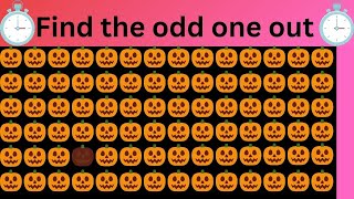 Find the odd one out | find the odd emoji out | find the odd one hard