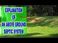 Explaining An Above Ground Septic System