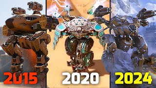 The Evolution Of War Robots' Metas 2015-2024 | In 1 Hangar Gameplay