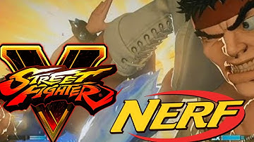 RYU IS TRASH! Nerf City!  [Street Fighter V Beta]