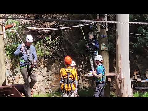 Catalina Island Ropes Course - YouTube
