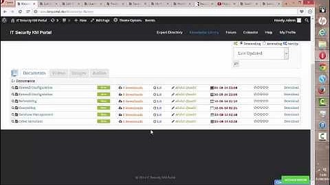 Knowledge Management Portal Demo