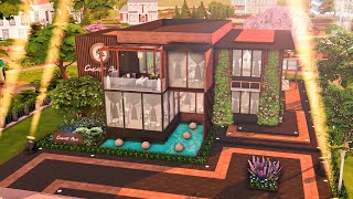 Bon Appétit Restaurant | NO CC | The Sims 4 Speed Build