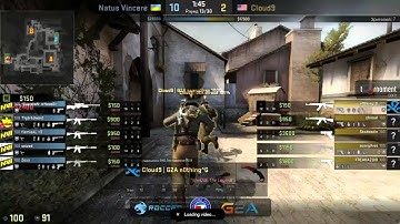 ESWC FINAL   NAVI   CLOUD9   #1 INFERNO