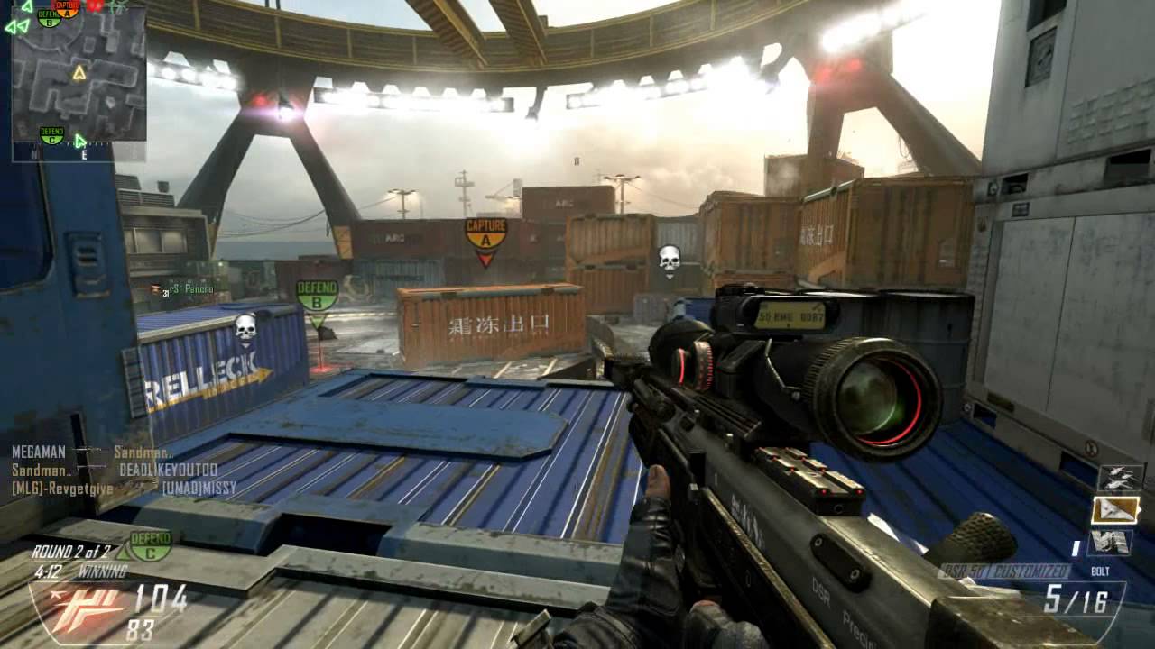 97 2 Dsr 50 Sniping Black Ops 2 Youtube