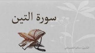 سورة التين | الشيخ. سالم الصبياني