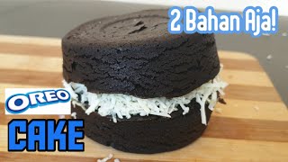 RESEP OREO CAKE 2 BAHAN !! Cuma Pakai Oreo dan Susu Bisa Jadi Cake Lembut !