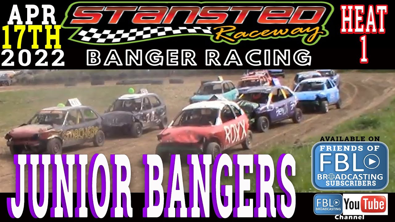 Stansted Raceway. Banger Racing. Junior Bangers Heat 1. 17/04/22 ...