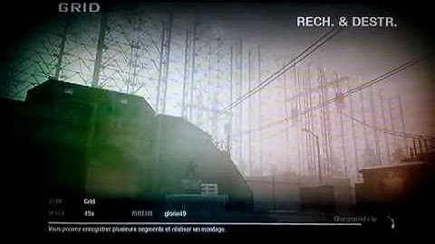 Call of Duty Black Ops - Tomahawk across the map and colateral SnD - Grid - by Glorin49