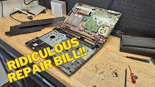 This is why I don't recommend buying cheap laptops!!