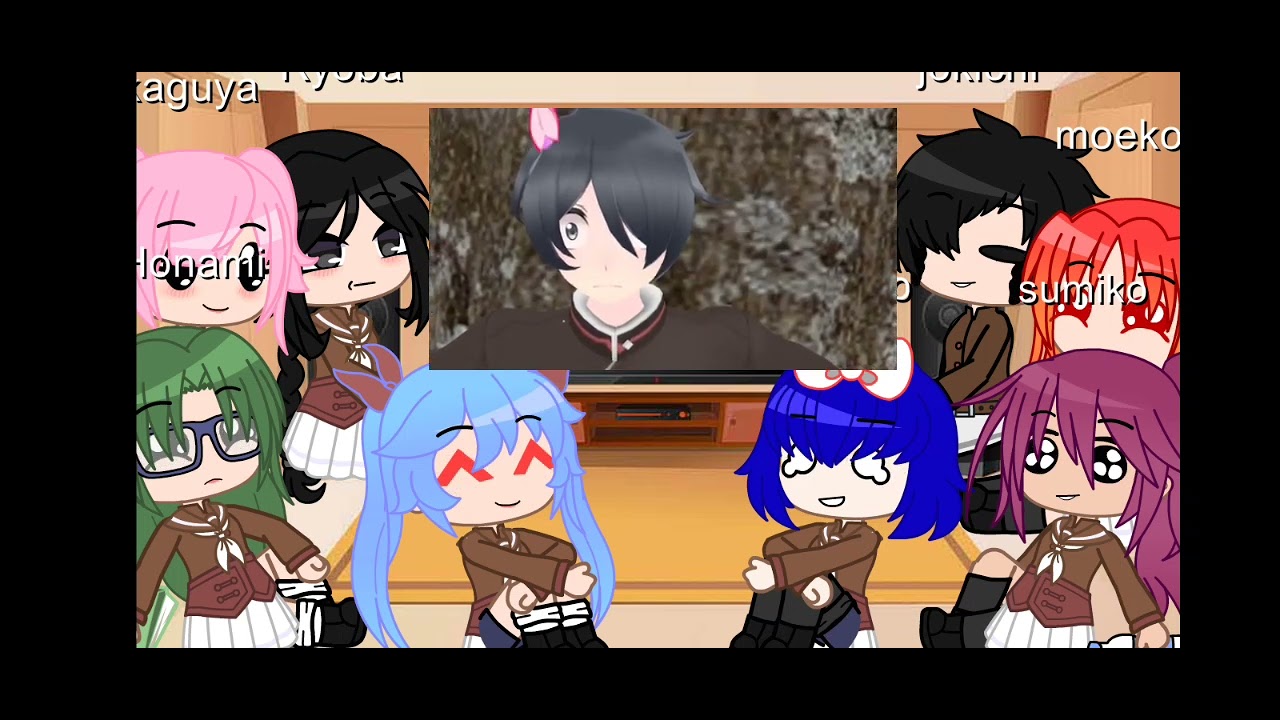 las 10 rivales de 1980s reaccionen a yandere simulator