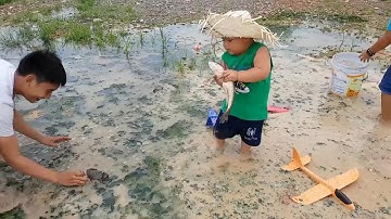 Trò Chơi Đồ Chơi Vũng Lầy Đầy Cá ❤ ChiChi ToysReview TV ❤ Bạn Ken Vui Nhộn