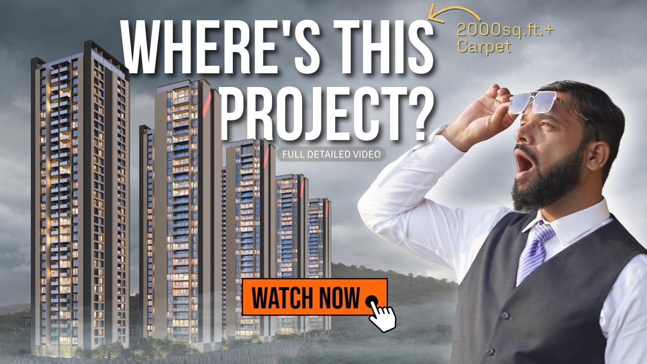 ANP Privado Pancard Club Road | Biggest Project in Baner | Surrounded by Pashan Hills & Greenery