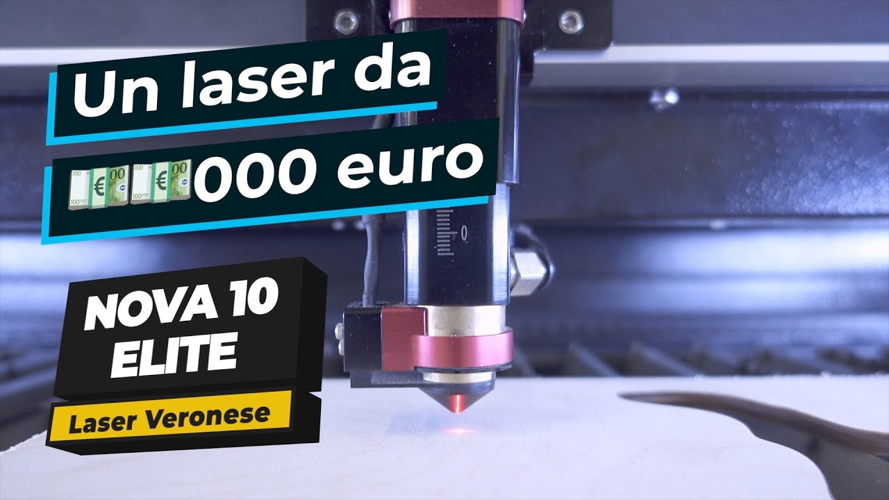 Laser CO2 90 watt per il laboratorio - Nova 10 Elite Laser Veronese