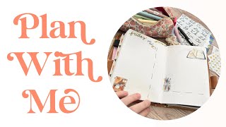 Plan With Me | Planner Perfect Daily Pages, Travelers Notebook