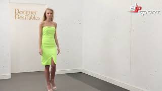 Váy Bodycon Midi Màu Xanh Lá Cây Sang Trọng Alice Lime 1