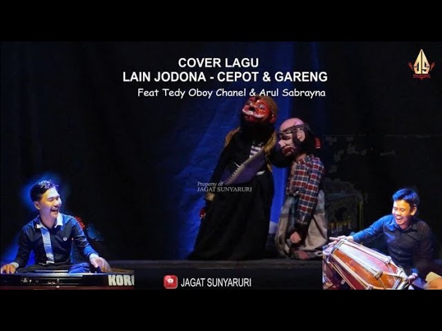 LAIN JODONA (Iink Kurnia) - CEPOT u0026 GARENG | Dalang Senda Riwanda feat Tedy Oboy and Arul Sabrayna class=