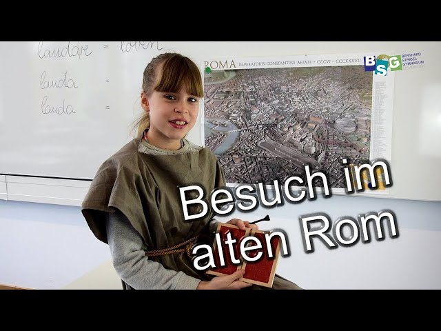 Besuch bei den Römern, oder: Latein am BSG - BSG Schnuppervideos