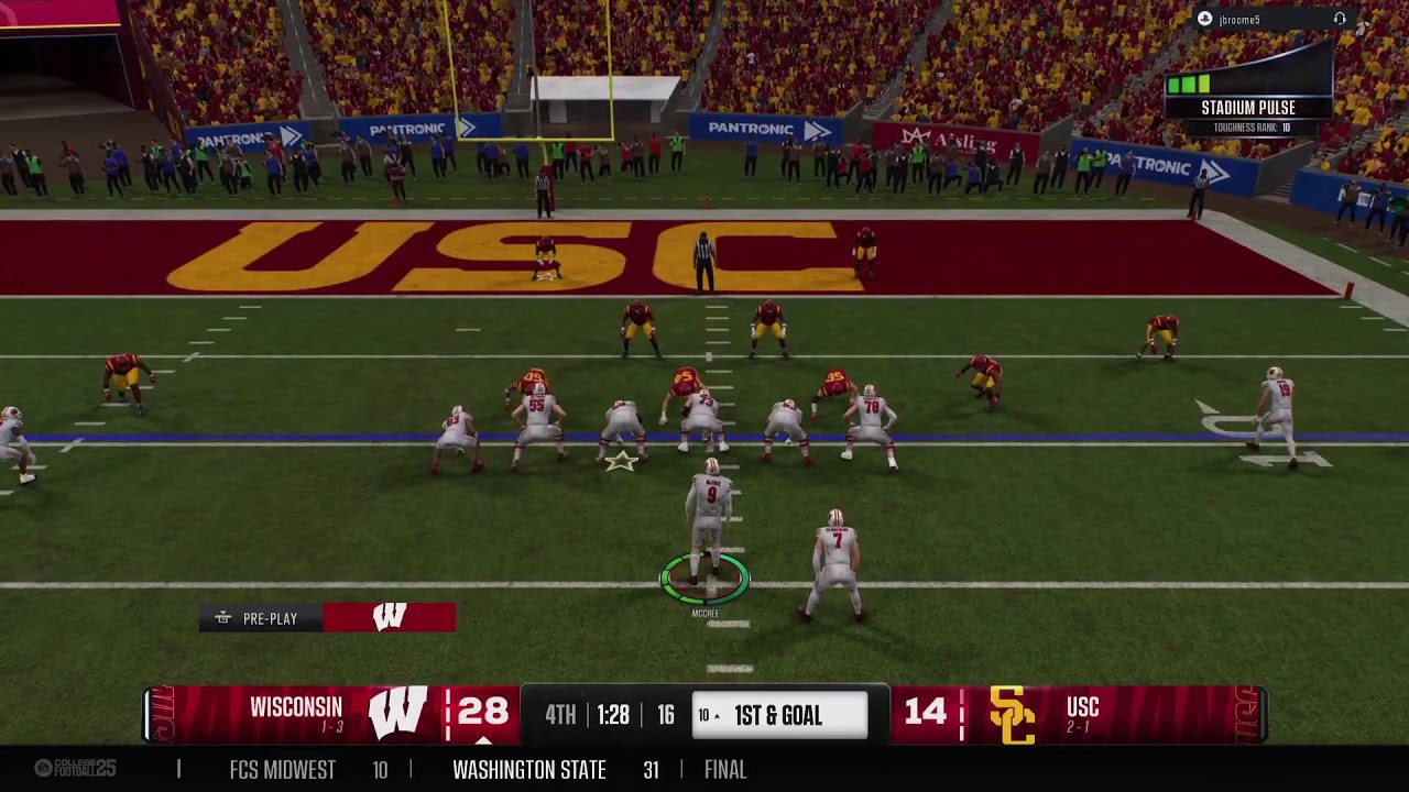 Wisconsin Badgers 2026 Week 5 vs USC YouTube