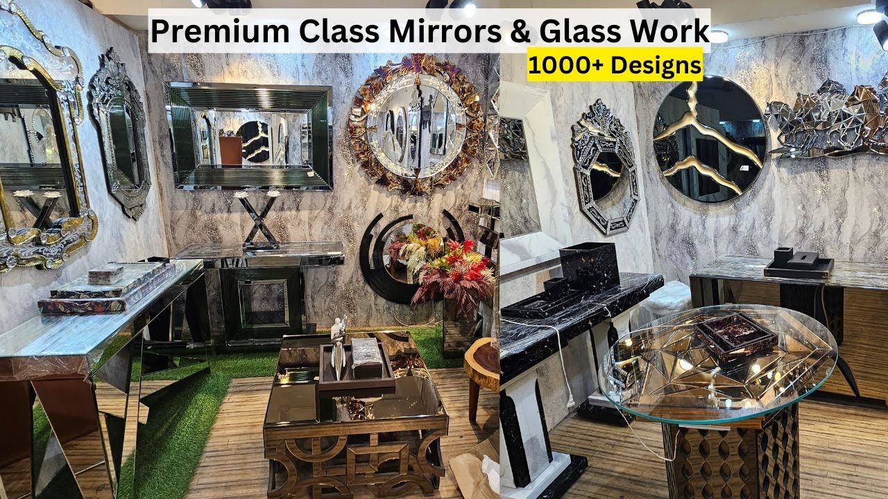 Premium Glass Mirrors , LED Mirrors, Console, Luxury Quality Glass & Mirror