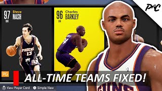 All-Time Teams Fixed! NBA 2K22 Roster Showcase