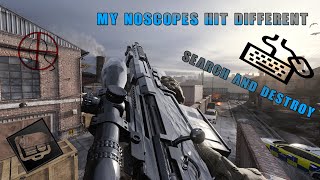 MY NOSCOPES are ON POINT in SND [SND SNIPING] CallofDuty Sniper KBM SearchandDestroy
