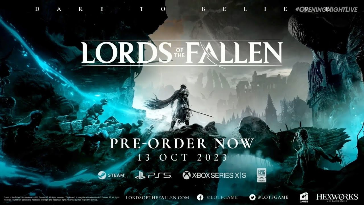 Lords of the Fallen – New Story Trailer Confirmed for Gamescom Opening  Night Live