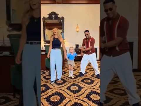 فيديو يثير الجدل محمد رمضان يرقص مع لارا ترامب وبنتها محمد رمضان لارا ترامب