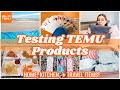 TESTING TEMU PRODUCTS | TEMU KITCHEN, HOME, + TRAVEL ITEMS