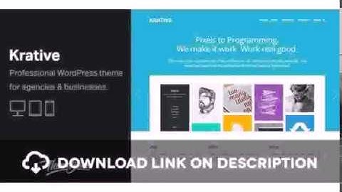 Intro - Responsive Portfolio WordPress Theme Free Download