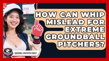 How Can WHIP Mislead For Extreme Groundball Pitchers? - Baseball Statistics Vault