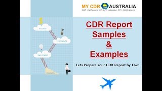 EA Approved CDR Report Samples and Examples for Preparing a Perfect CDR by Own
