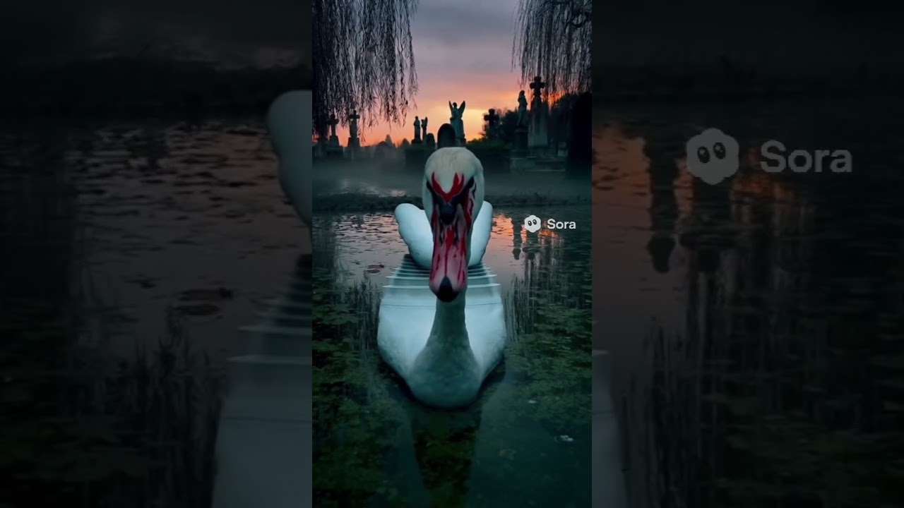 Animal blog, swan alone