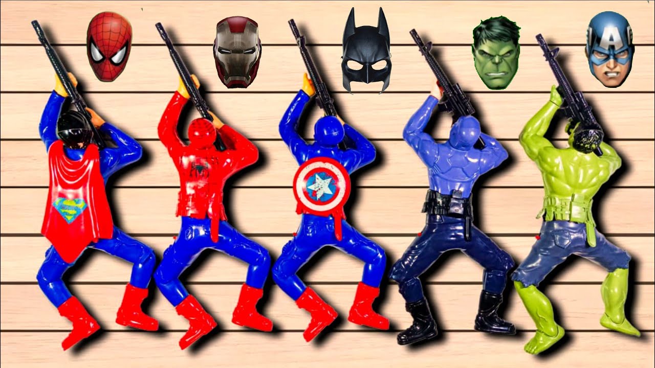 Unboxing Video Superhero Toys | ASMR Avengers Magic Dance Spider-Man Hulk Batman Ironman Thanos Thor