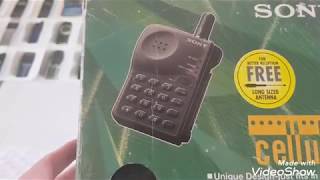Sony CM-R111 Analogue mobile Phone - YouTube