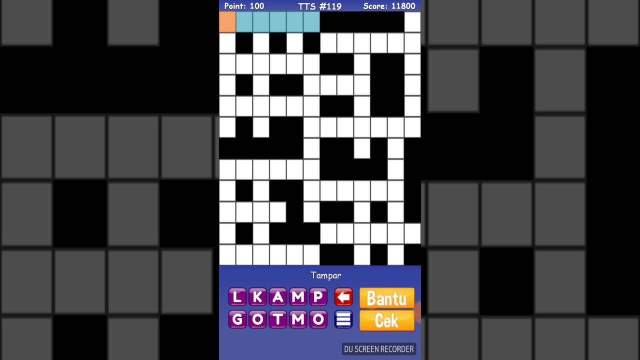 Jawaban Tts 2018 Level 119 Youtube