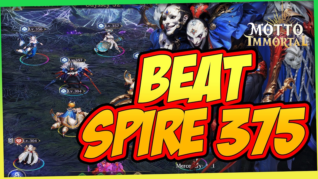 Эта сборка быстро уничтожает 375-й этап Главной башни | MOTTO IMMORTAL