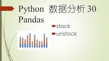 数据行列转置之stack()与unstack()方法——Python程序设计系列  85 Pandas DataFrame 24