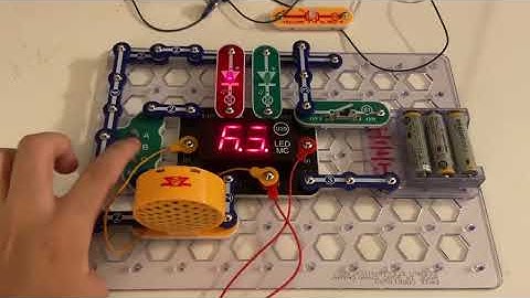 Snap Circuits Skill Builder Gamify: Arcade Blinking Display