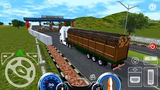 Contener Jakarta Bandung Membawa Kayu Jati - Mobile Truck Simulator screenshot 5