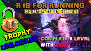 TROPHY UNLOCKED! The R IS FOR RUNNING TROPHY in GHOSTRUNNER!