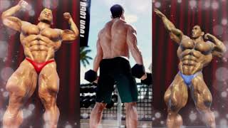 Iron Muscle - Be the champion man game ( Google Play ) игра бодибилдинг качалка качать каждый день screenshot 1