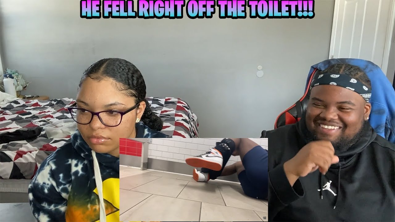 Damarcco "FIREWORK 🧨 IN BATHROOM PRANK!" REACTION!!!
