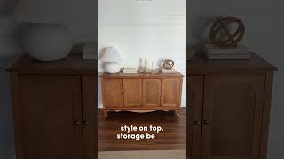 What is a sideboard?