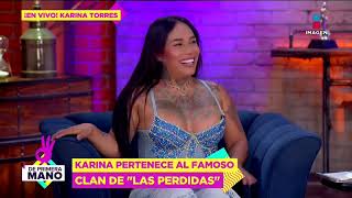 En vivo, ¡Karina Torres, del clan 'Las Perdidas'!